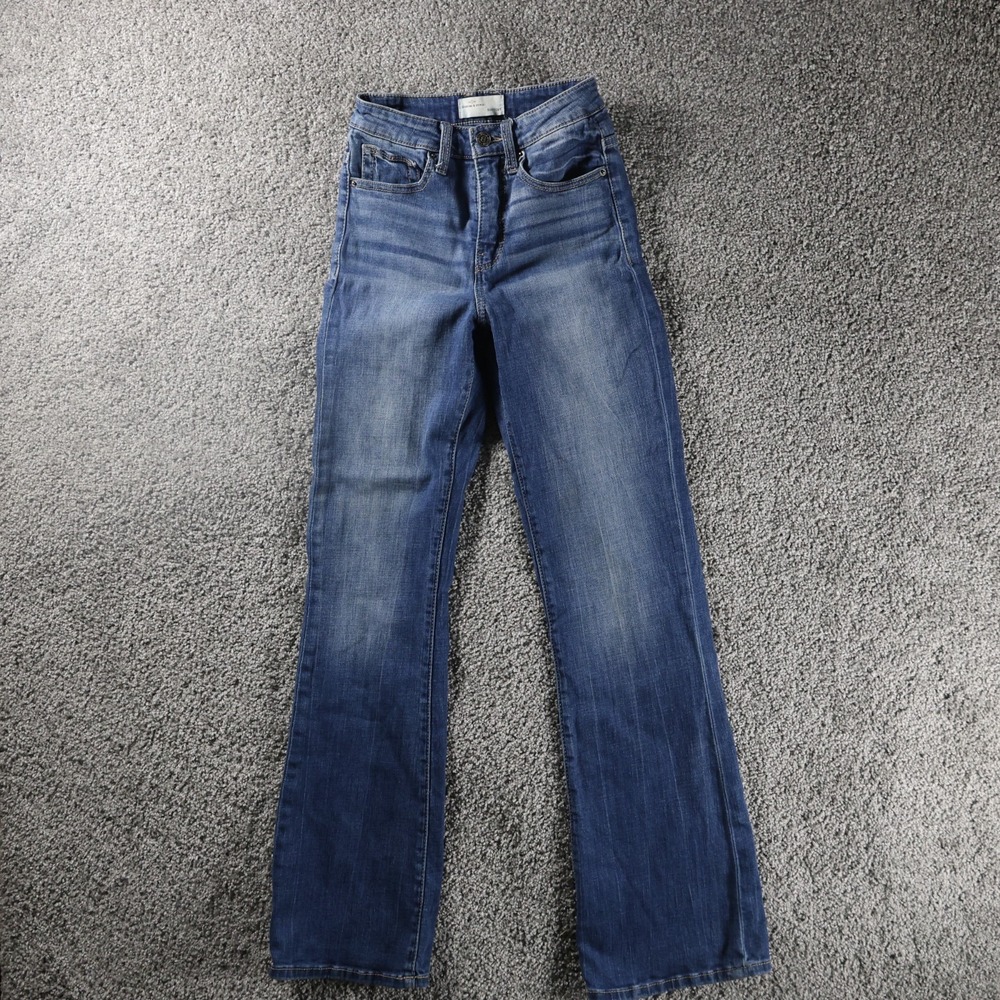 Sterling & Stitch Women's 24x32 Bootcut Jeans Medium Wash Stretch‎ Denim